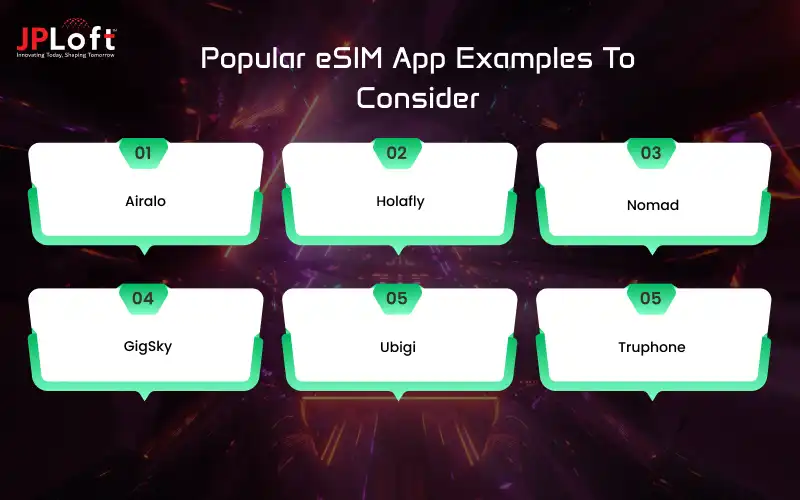 Popular eSIM App Examples To Consider